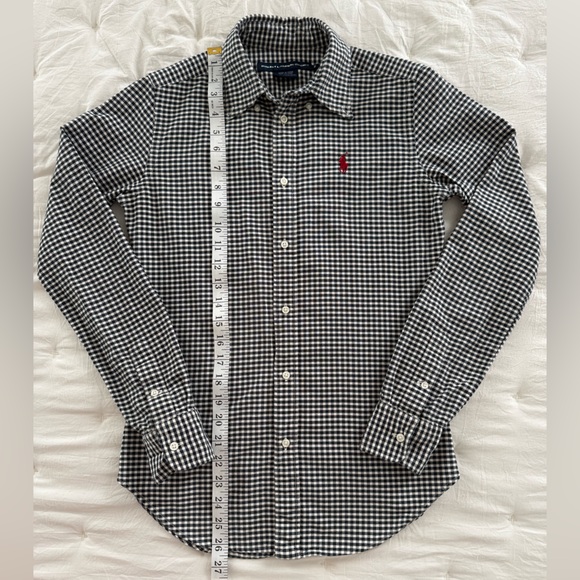Ralph Lauren Gingham Black and White Women Shirt - Picture 6 of 7